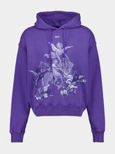 Off-White Purple Putti Skate Hooded Sweatshirt