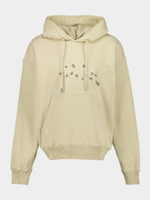 Off-White Beige Ants Arrow Skate Hooded Sweatshirt