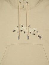 Off-White Beige Ants Arrow Skate Hooded Sweatshirt