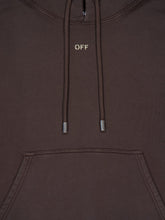 Off-White Brown Martyrdom Arrow Skate Hooded Sweatshirt