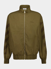 Off-White Army Green Diag Track Jacket
