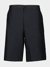Black Bowling AO Jacquard Silk Shorts
