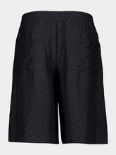 Black Bowling AO Jacquard Silk Shorts