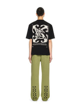 Off-White Moss Green Arrow Motif Sweatpants