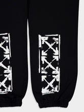Off-White Black Ink Arrow Cuffed Sweatpants