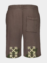 Off-White Brown Martyrdom Arrow Skate Shorts