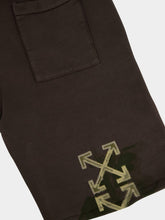 Off-White Brown Martyrdom Arrow Skate Shorts