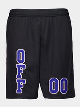 Off-White Black Mesh Logo Track Shorts