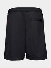 Off-White Black Mesh Logo Track Shorts