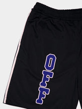Off-White Black Mesh Logo Track Shorts