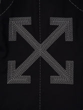 Off-White Black Stitch Arrow Wool Blazer