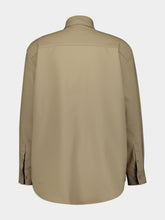 Off-White OW Emb Drill Milit Overshirt