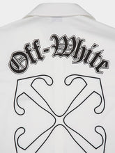 Off-White White Gothic Arrow Bowling Shirt