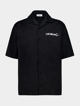 Off-White Black White Scribble Arrow Cotton Shirt