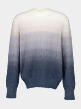 Off-White Gradient Mohair Knit Sweater