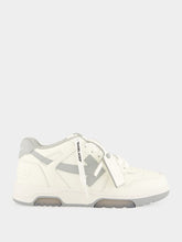Off-White White and Grey Out of Office Sneakers