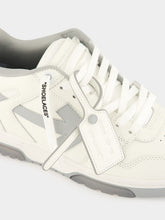 Off-White White and Grey Out of Office Sneakers