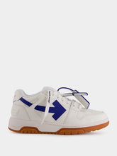 Off-White White and Blue Out Of Office Sneakers