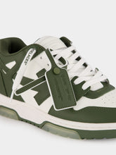 Off-White Military Green Out Of Office Sneakers