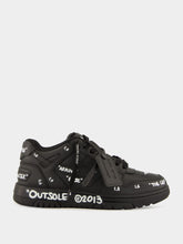 Off-White Black Graffiti Out Of Office Sneakers
