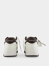 Off-White White and Chocolate Out Of Office Sneakers