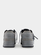 Off-White Light Grey Out Of Office Suede Sneakers