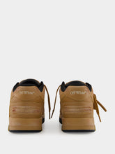 Off-White Light Brown Out Of Office Suede Sneakers