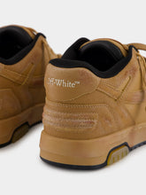 Off-White Light Brown Out Of Office Suede Sneakers