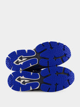 Off-White Gunmetal and Navy Blue Be Right Back Sneakers