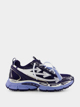 Off-White Navy and Dusty Blue Be Right Back Sneakers