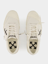 Off-White White Vulcanized Low-Top Sneakers