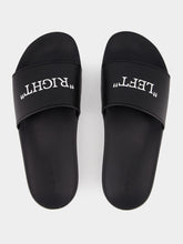 Off-White Black Sliders