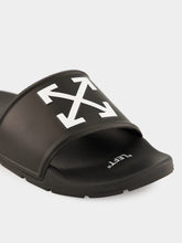 Off-White Black Arrow Rubber Sliders