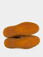 Off-White Brown Leather Hybrid Boat Shoes