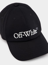 Off-White Black Cotton Baseball Cap