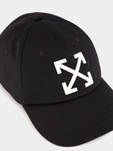 Off-White Black Baseball Cap with Arrow
