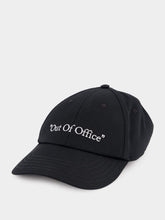 Off-White Black Out Of Office Cap