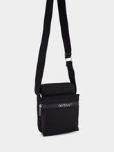 Off-White Black Outdoor Nylon Crossbody Bag