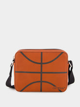 Off-White Orange Basketball Camera Bag in Calfskin