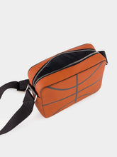 Off-White Orange Basketball Camera Bag in Calfskin