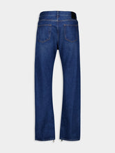 Off-White Arr Tab Zip Det Skate Wide-Leg Jeans