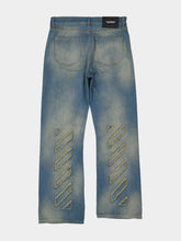 Off-White Dirty Blue Relaxed Fit Jeans