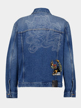 Off-White Baby Blue Character Denim Jacket