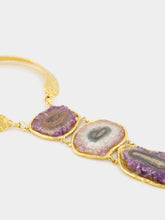 Stones Gold Necklace Pendant