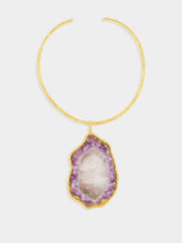 Sylvia Toledano Amethyst Pendant Necklace