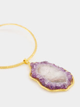 Sylvia Toledano Amethyst Pendant Necklace