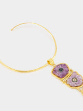 Sylvia Toledano Amethyst Gold Necklace