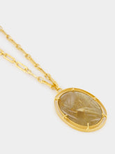 Sylvia Toledano Gold Necklace with Rutile