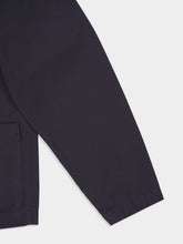 Lemaire Charcoal Collarless Cotton Twill Overshirt