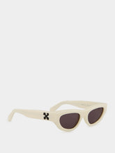 Off-White Ivory Cat-Eye Sunglasses